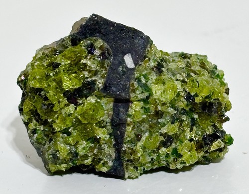 Peridot crystal cluster 100 - peridot,