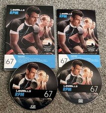 Les Mills RPM 67 DVD CD and