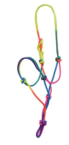 Rainbow mini horse rope - rainbow,