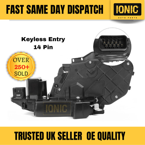 Front right door lock - front,