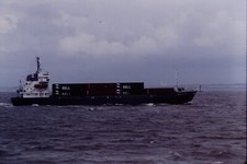 1980 Bell Ranger Shipping Ship Boat 35mm Original Slide Ref 893