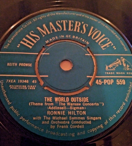 Ronnie hilton the world - hilton,