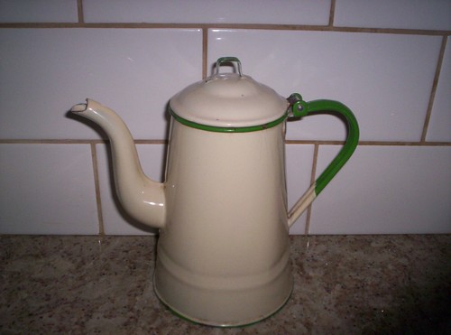 Vintage enamelware coffee - vintage,