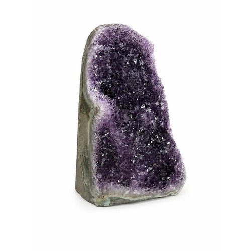 Natural amethyst crystal geode - natural,