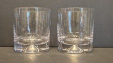 Lovely pair dartington crystal - pair,