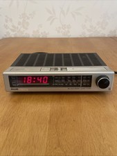 Philips Digital Electronic Clock Radio 390 Vintage