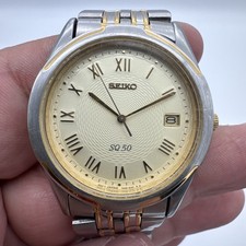 Mens Seiko SQ50 Vintage  Watch