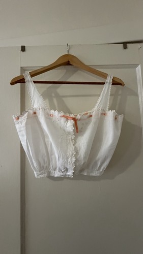 Antique 1900s white cotton - antique,