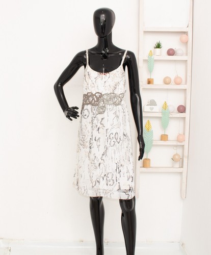 Elisa cavaletti dress white - cavaletti,