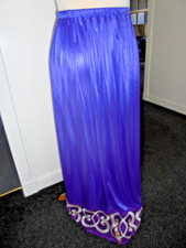 Vtg 70's Purple Nylon Full