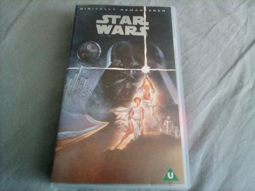 Star wars vhs - wars,