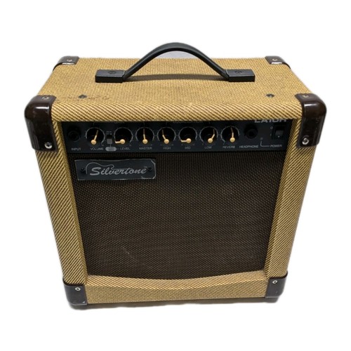 Silvertone la10r tweed guitar - silvertone,
