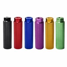 MTB BMX Bike Alloy Foot Stunt Pegs Footrest Cylinder Grip Fit 3/8 inch Axle