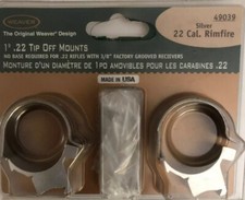 Weaver 49039 Silver 1" .22 Tip