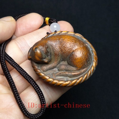 Inch boxwood hand carved - inch,