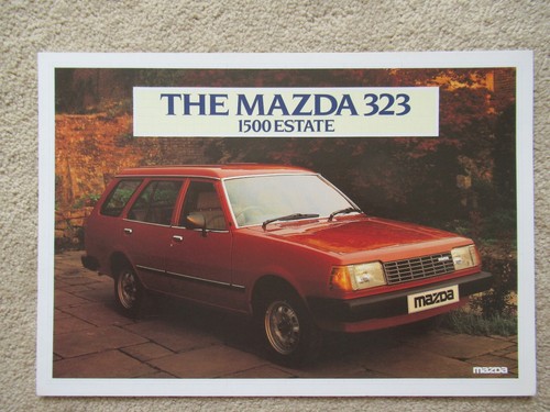 Mazda 323 1500 estate - 323,