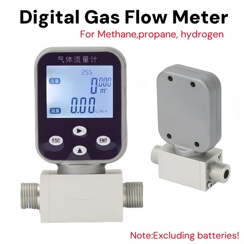 Digital gas flow meter - gas,