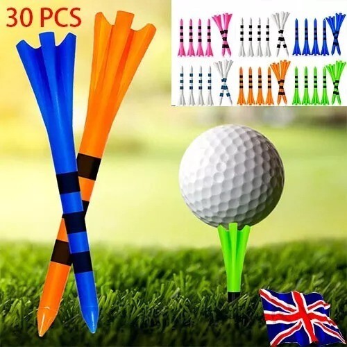 30pcs plastic golf tees bulk - 30pcs,