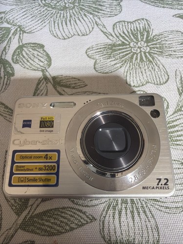 Sony cyber shot dsc w120 - sony, 7.2mp
