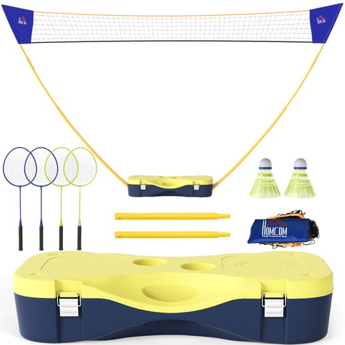Homcom foldable badminton - homcom,