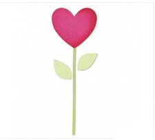 Sizzix Bigz Die Heart, Stem &