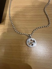 Gucci G Necklace Pendant 925