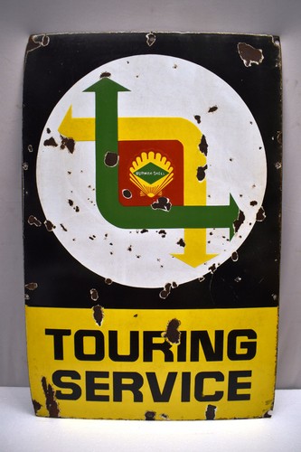 Vintage burmah shell - shell, touring