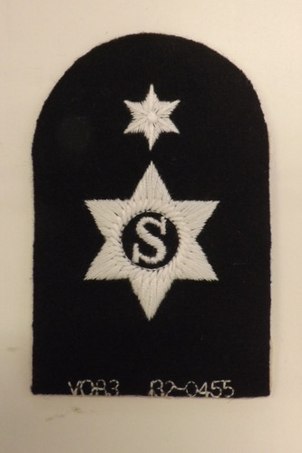 Military cloth badge - badge, royal