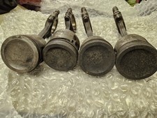 ROVER P6 2200 2200 TC PISTONS used original parts set of 4 (ERC516)