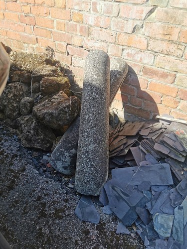 Concrete bollard parking - concrete,