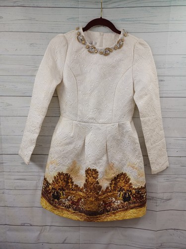 Chickwick ivory brocade - chickwick, dress