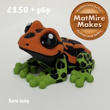 3D Printed Mini Green/Orange