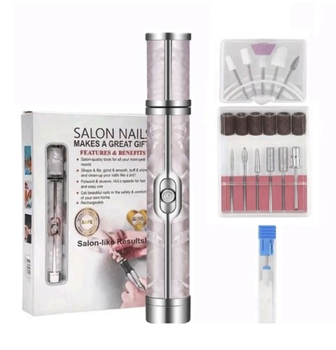 Electric nail drill - nail, set
