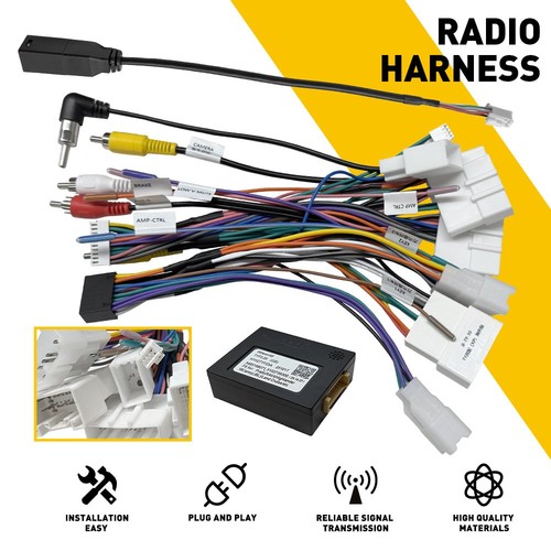 Car stereo radio power harness - stereo,