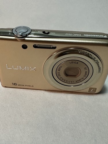 Panasonic lumix dmc - dmc-fh7, gold