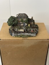 Jane Hart 'A Chat at the Lock' Artwork Danbury Mint the Farmer's Collection