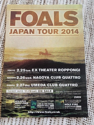 Foals 2014 japan tour live - 2014,