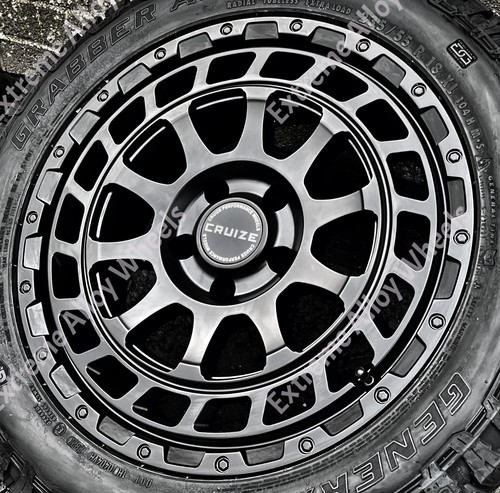 Black swamper alloy wheels - black,