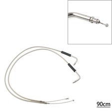 90cm Stainless Throttle Cable For Harley Sportster XL1200 883 Dyna Road King