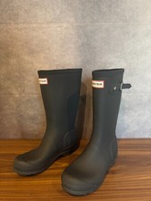 Hunter Vintage Black Rubber
