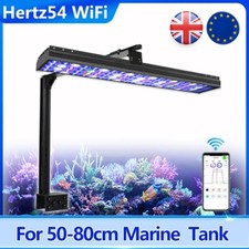PopBloom H54 WiFi Reef Full Spectrum Marine LED Aquarium Lighting with Arm Kit