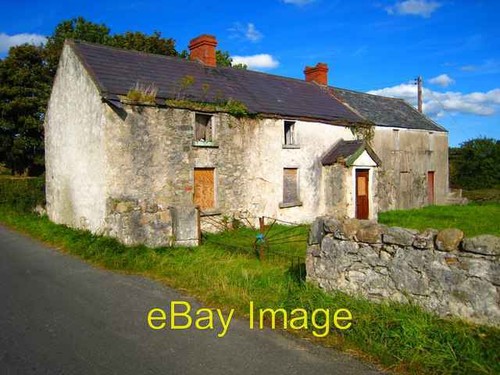 Photo 6x4 abandoned house - 6x4,