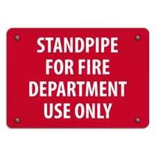 Aluminum Horizontal Metal Sign