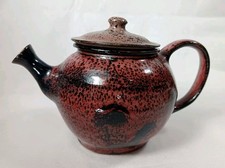 Vintage studio pottery teapot - studio,
