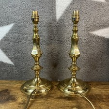 VINTAGE Brass Table Lamps