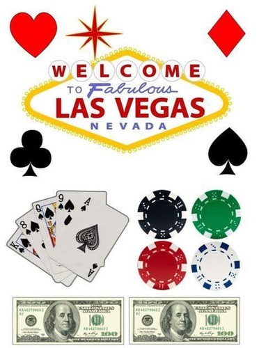 Las vegas casino edible - las, print