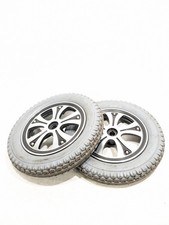 Karma falcon drive wheels pair solid tyre part electric mobility wheelchair p...