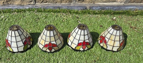 Set tiffany style stained - of,