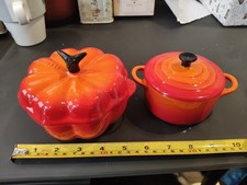 2x Le Creuset Petit cocotte