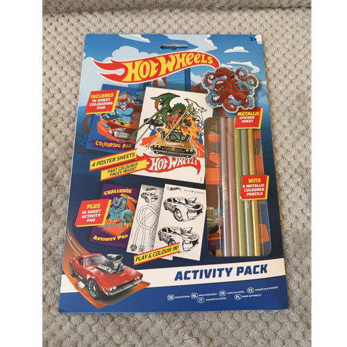 Hot wheels activity pack - hot,